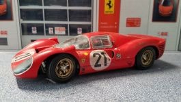 1/24 1967 Ferrari 330 P4 Le Mans #21 Mike Parkes / Ludovico Scarfiotti