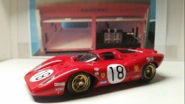 1/24 1969 Ferrari 312P Berlinetta Le Mans #18 Rodriguez / Piper