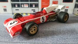 1/20 1972 Ferrari 312 B2 South Africa #5 Jacky Ickx