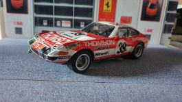 1/24 1973 Ferrari 365 GTB/4 Competizione (Daytona) Le Mans #39 Ch.Pozzi Thomson Vic Elford/Claude Ballot-Lena