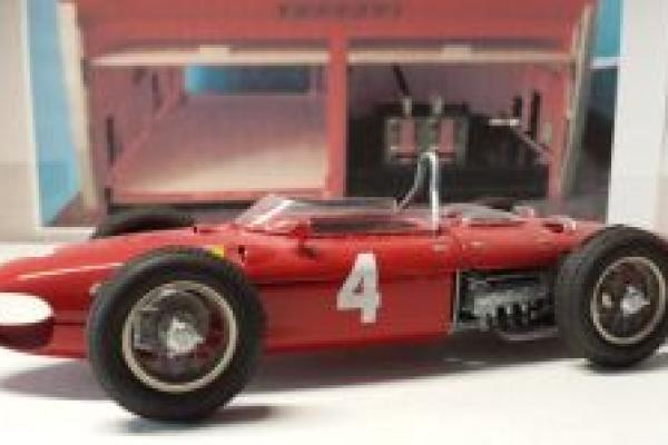 1/20 1961 Ferrari 156 F1 Sharknose Belgium #4 Wolfgang von Trips