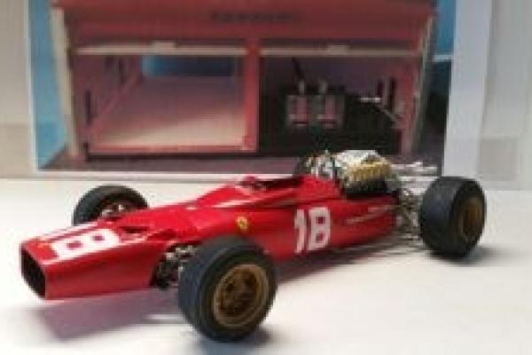 1/20 1967 Ferrari 312 F1 Short Nose Monaco #18 Lorenzo Bandini