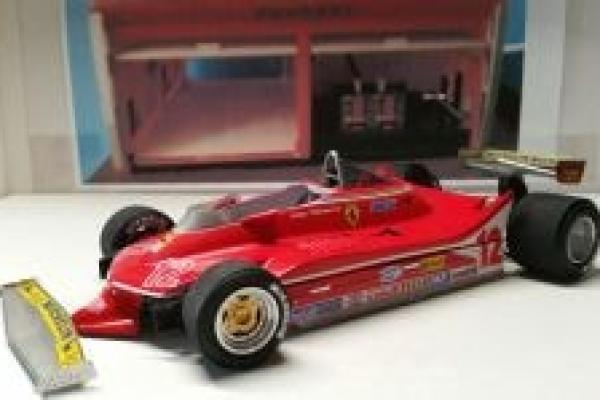 1/20 1979 Ferrari 312 T4B Italy #12 Gilles Villeneuve