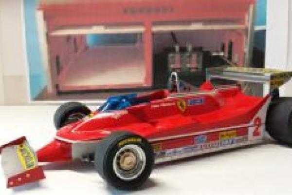 1/20 1980 Ferrari 312 T5 Monaco #2 Gilles Villeneuve