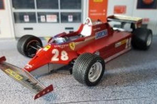 1/20 1981 Ferrari 126 CK Canada #27 Didier Pironi
