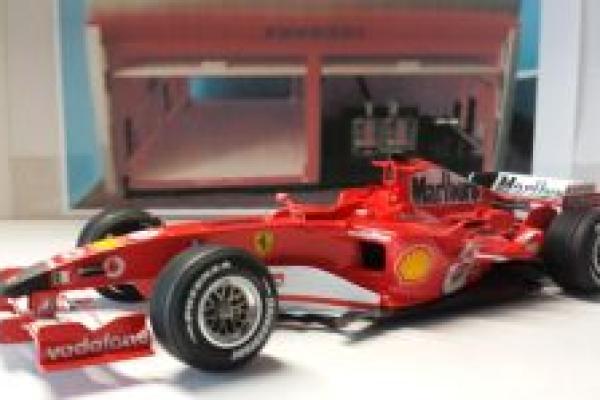 1/20 2005 Ferrari F2005 Bahrein #1 Michael Schumacher