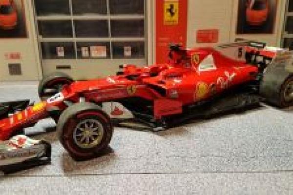 1/20 2017 Ferrari SF70H Monaco #5 Sebastian Vettel
