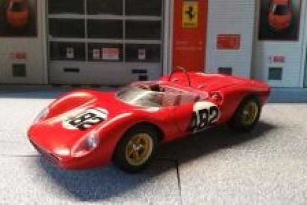 1/24 1965 Ferrari 206 P Cesana-Sestriere Hill Climb #482 Ludovico Scarfiotti