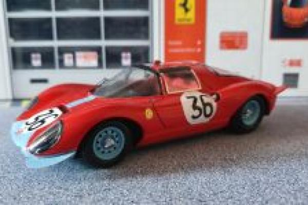 1/24 1966 Ferrari Dino 206S Le Mans #36 Maranello Concessionaires Mike Salmon / David Hobbs