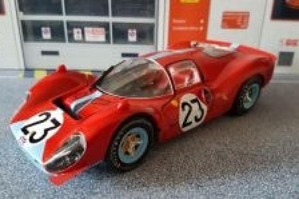 1/24 1967 Ferrari 412P Le Mans Maranello Concessionaires #23 Richard Attwood / Pierce Courage