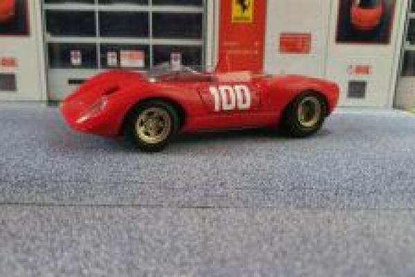 1/24 1967 Ferrari Dino 206S Montagna Hillclimb Trento-Bondone #100 Scarfiotti