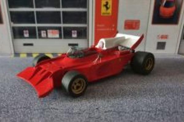 1/24 1972 Ferrari 312 B3 Snowplough / Spazzaneve press version