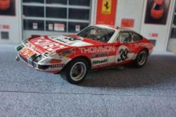 1/24 1973 Ferrari 365 GTB/4 Competizione (Daytona) Le Mans #39 Ch.Pozzi Thomson Vic Elford/Claude Ballot-Lena