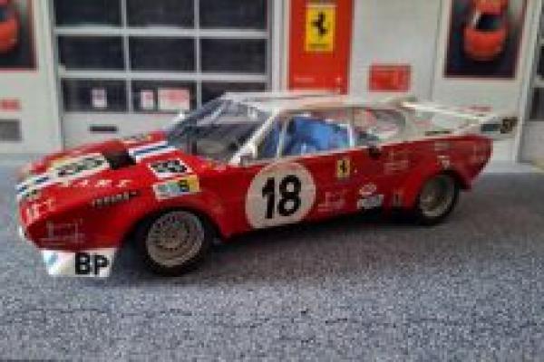 1/24 1974 Ferrari Dino 308 GT4 NART #18 Le Mans Giancarlo Gagliardi / Jean-Louis Lafosse