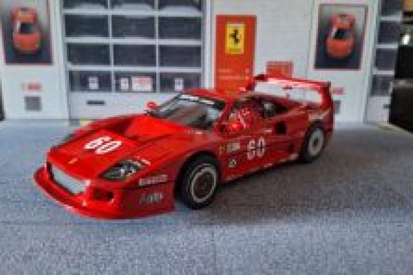 1/24 1989 Ferrari F40LM #60 IMSA Laguna Seca Jean Alesi