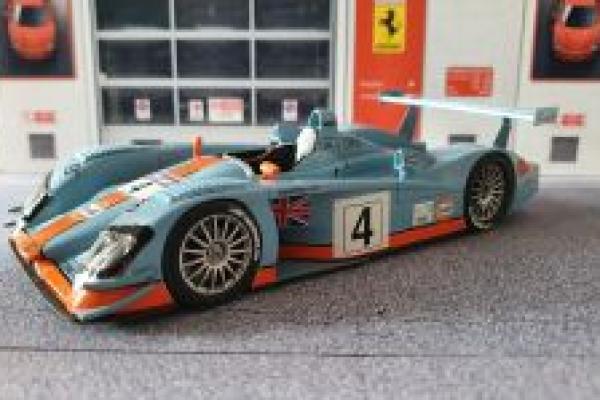 1/24 2001 Audi R8 Team Gulf Le Mans #4 Stefan Johansson / Tom Coronel / Patrick Lemarié