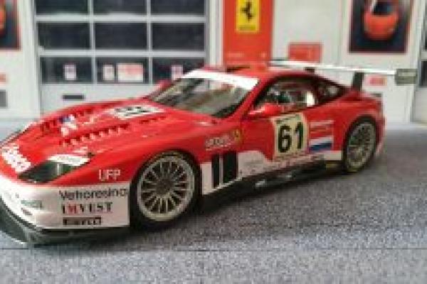 1/24 2004 Ferrari 575 GTC Barron Conner Racing/Saeco Le Mans #61 Bosch/Sullivan/Biaggi